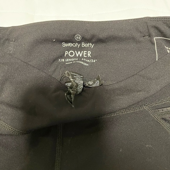 EUC Sweaty Betty Mesh 7/8 Power Leggings - SIZE XS - Picture 10 of 10